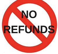 Written refund policy